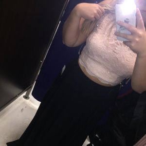 Two Piece Prom Dress